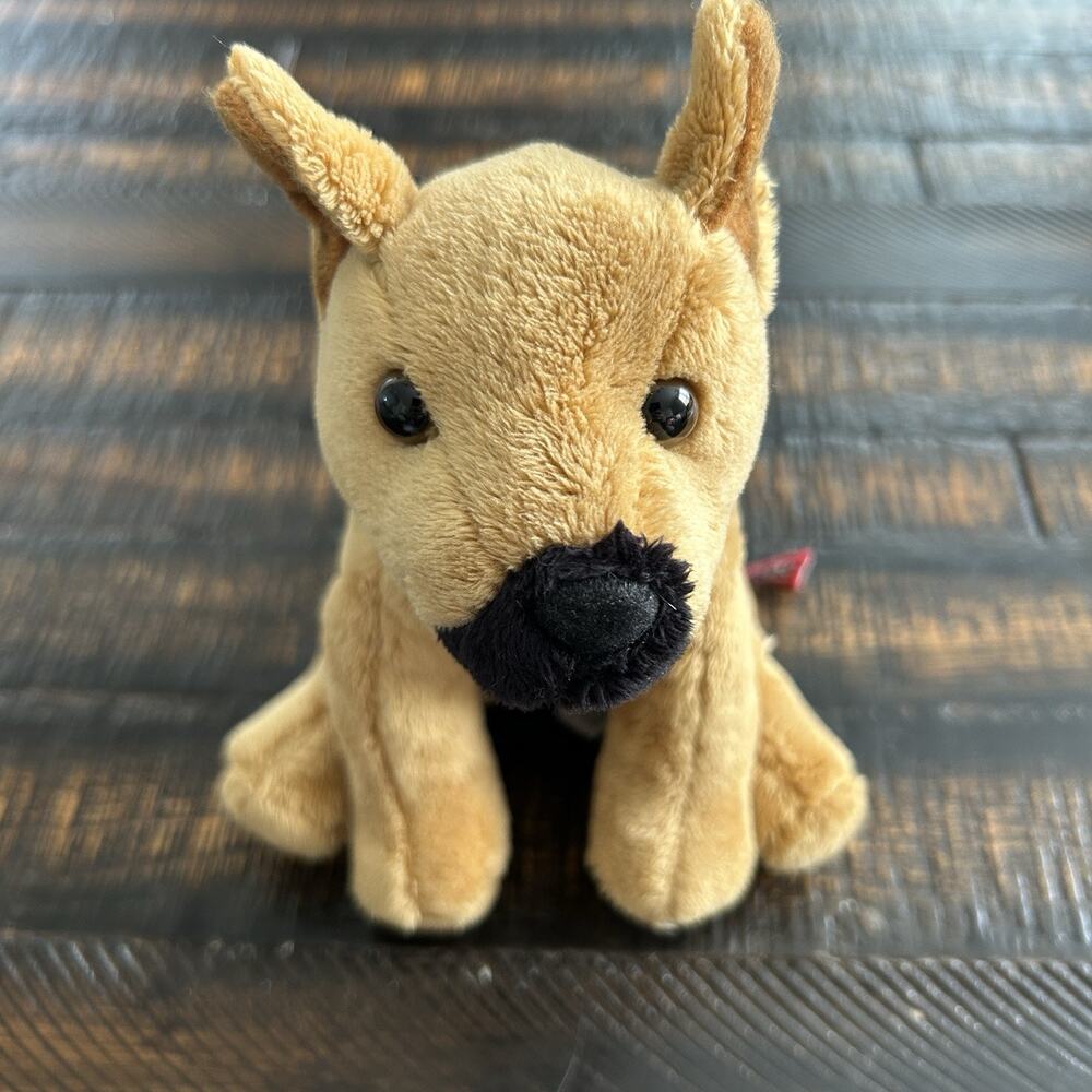 Douglas Prince German Shepherd Dog Small 6.5” Realistic Plush Stuffed Animal